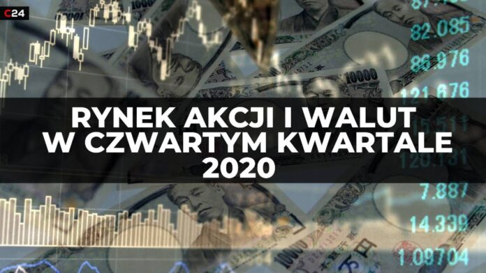 Trendy na rynkach akcji i walut w ostatnim kwartale 2020