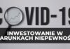 Inwestowanie w czasach pandemii – co robią inwestorzy? Inwestowanie w czasach pandemii
