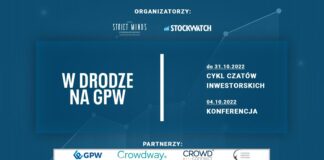4 października zapraszamy na konferencję online “W drodze na GPW” W drodze na GPW
